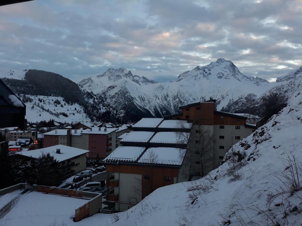 Studio Standing Residence Le Pluton Wifi Parking Prive C100 Les Deux Alpes Exterior foto