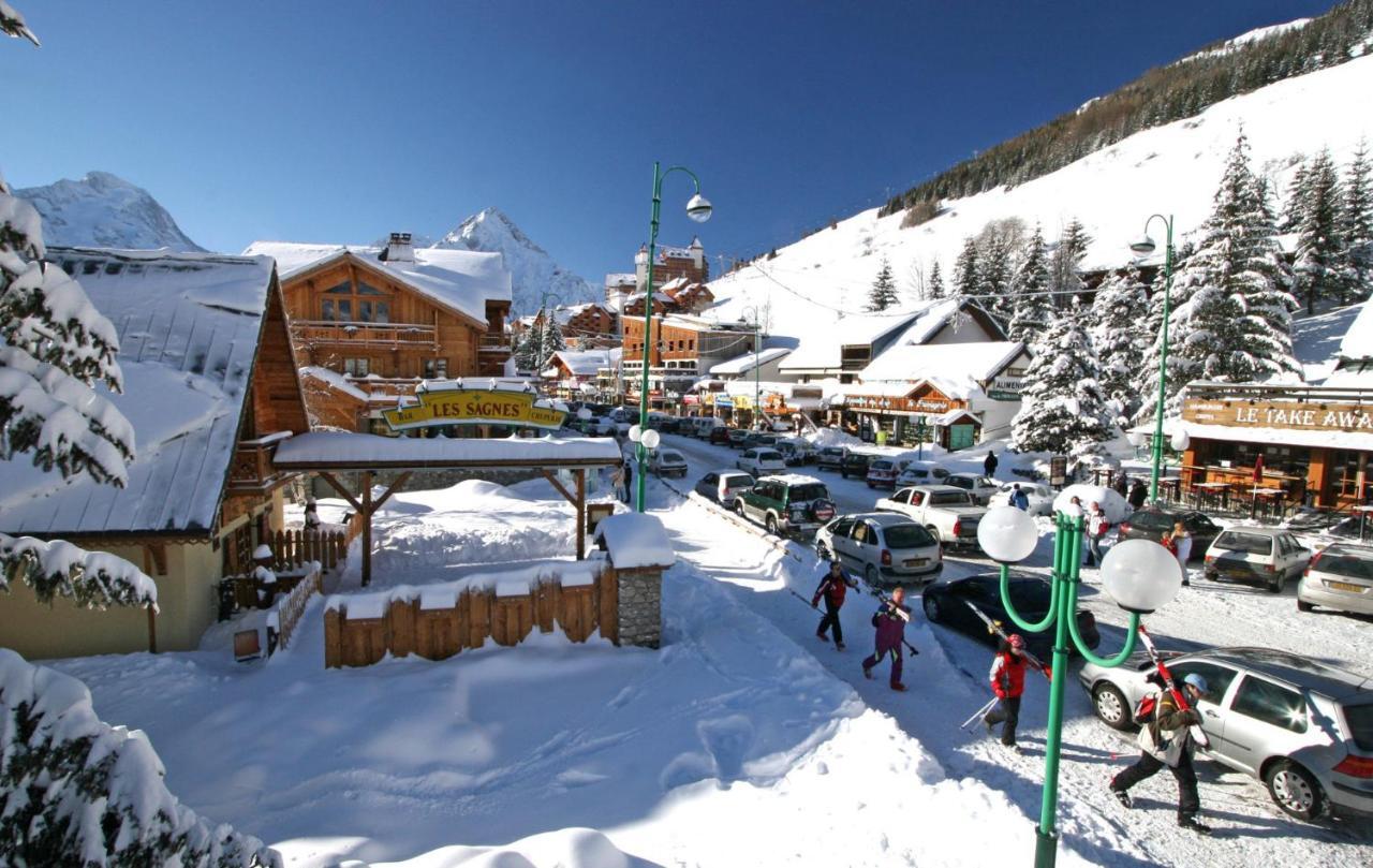 Studio Standing Residence Le Pluton Wifi Parking Prive C100 Les Deux Alpes Exterior foto