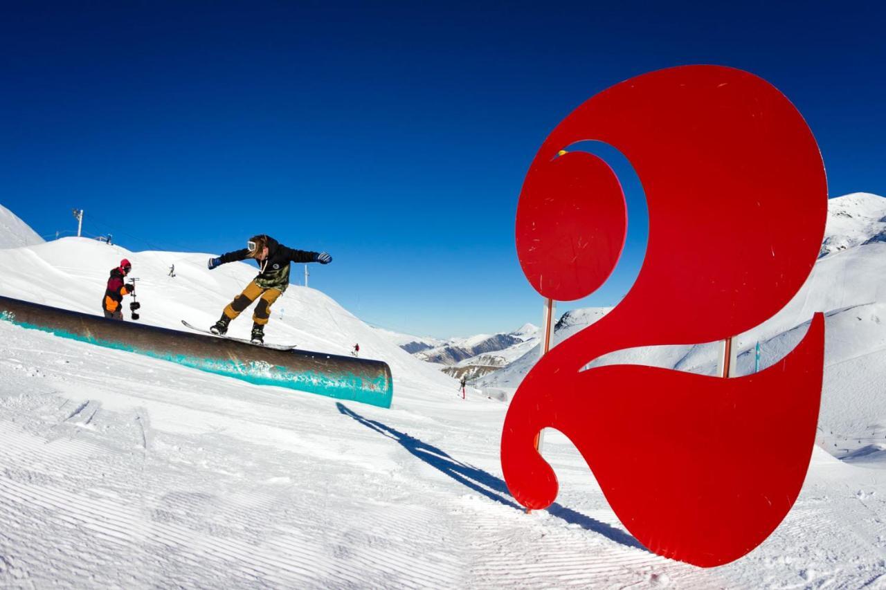 Studio Standing Residence Le Pluton Wifi Parking Prive C100 Les Deux Alpes Exterior foto